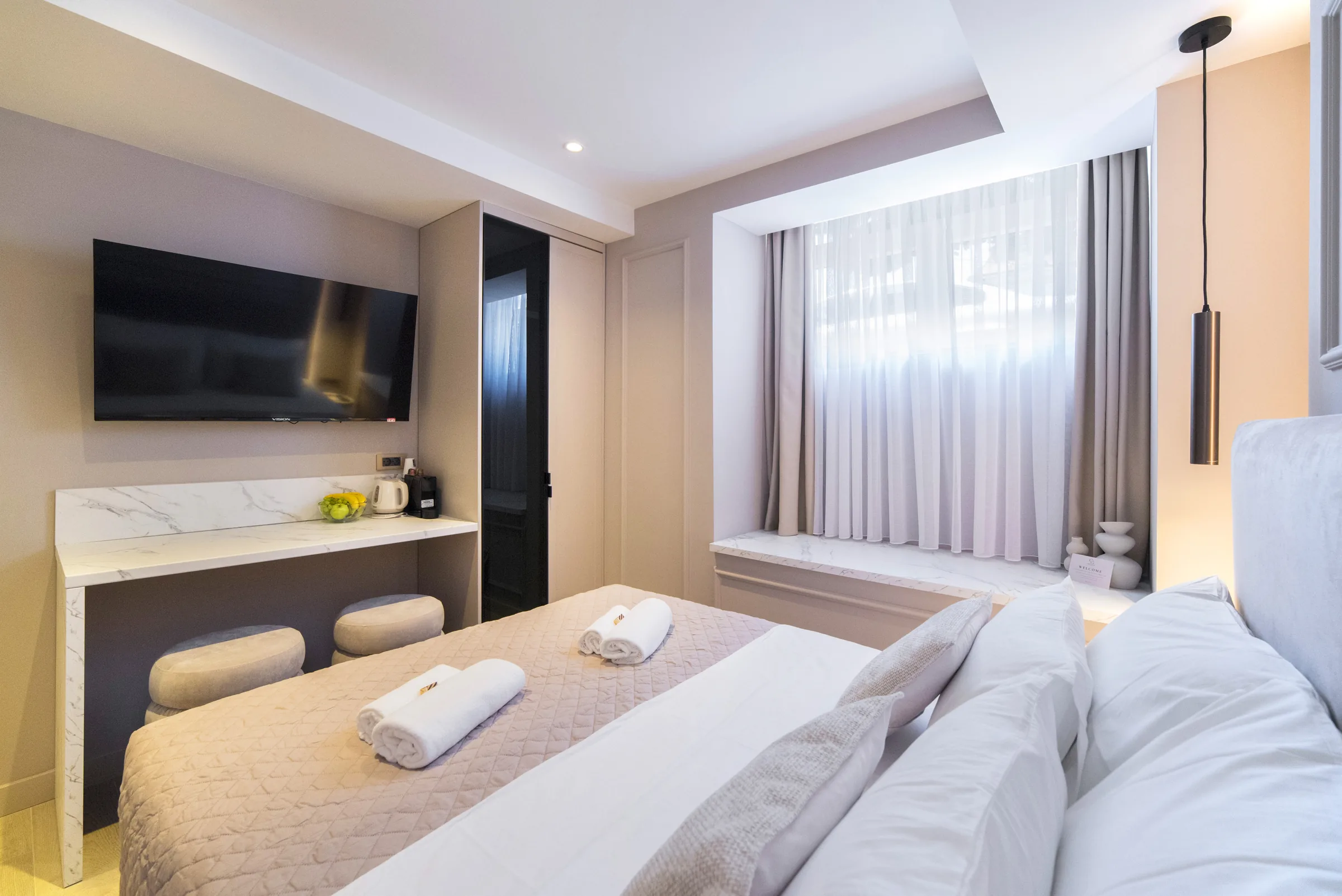 Deluxe Room interijer apartmana, Good Grace Apartments Zagreb