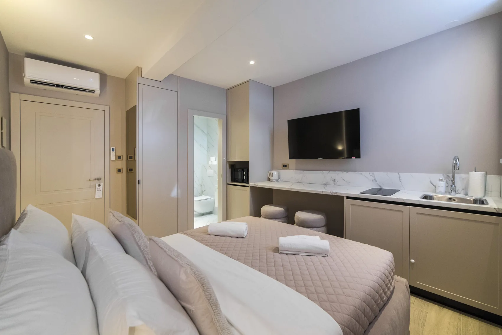 Deluxe Studio, Apartman 2, Kuhinja, Good Grace Apartments Zagreb