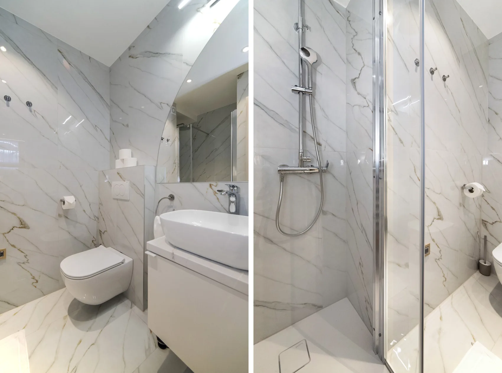 Deluxe Studio, Apartman 2, Kupaonica, Good Grace Apartments Zagreb
