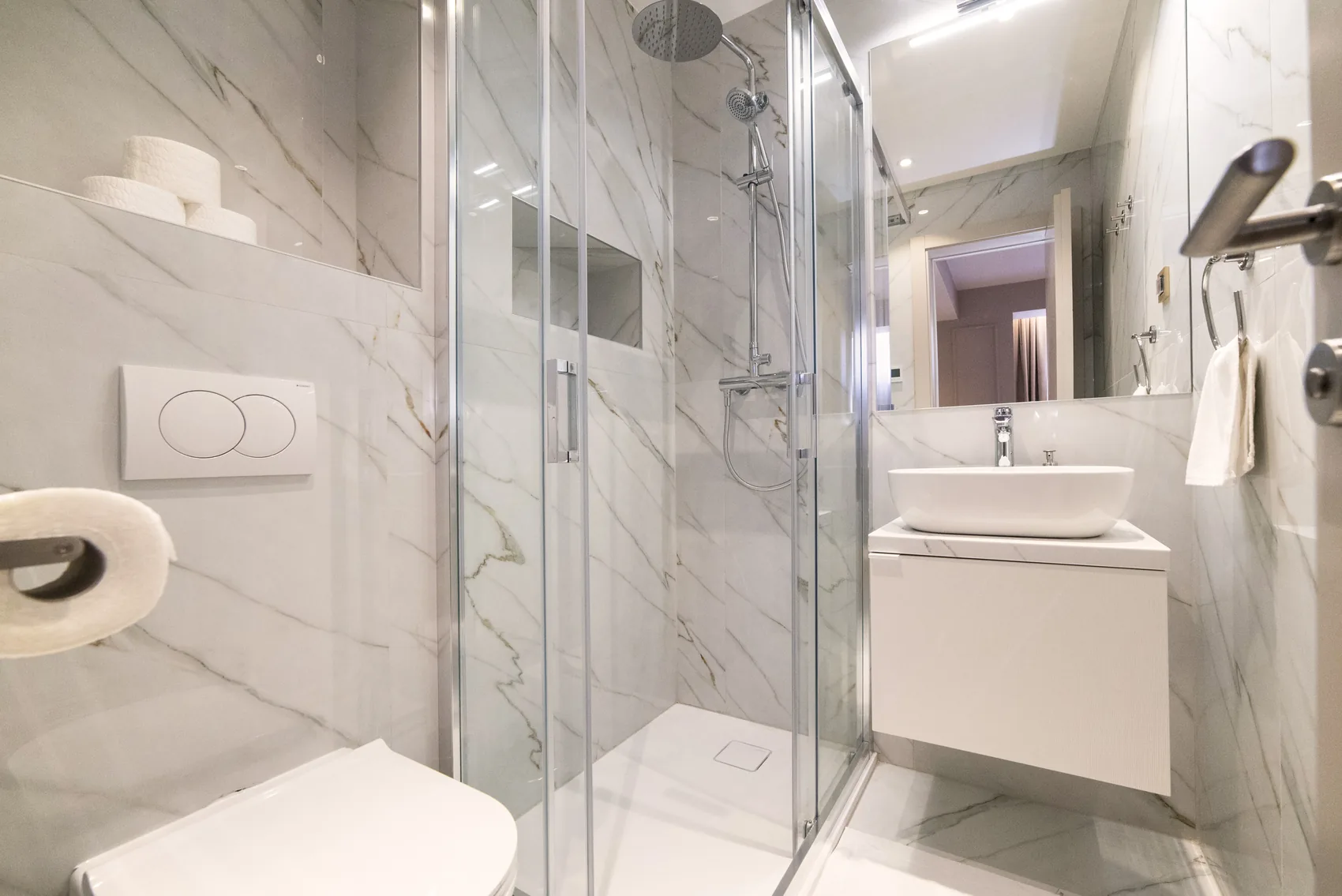 Deluxe Studio, Apartman 3, Kupaonica, Good Grace Apartments Zagreb