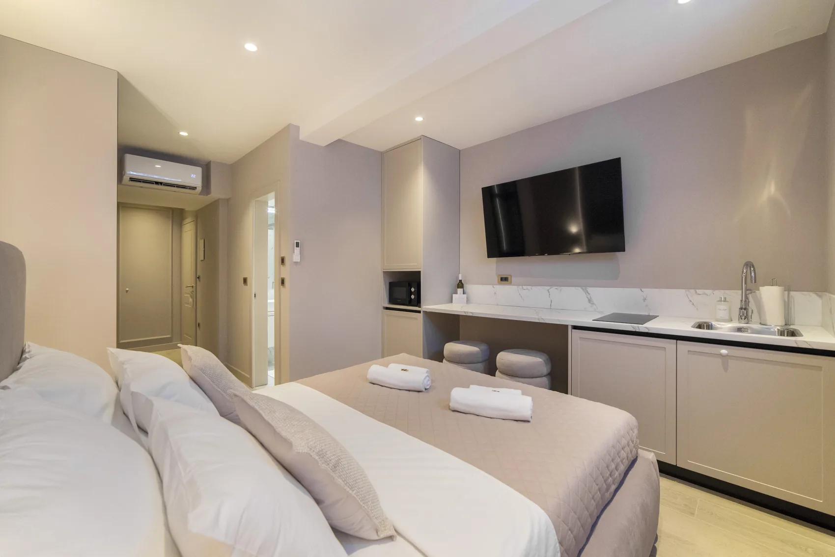 Deluxe Studio, Apartman 6, Kuhinja, Good Grace Apartments Zagreb