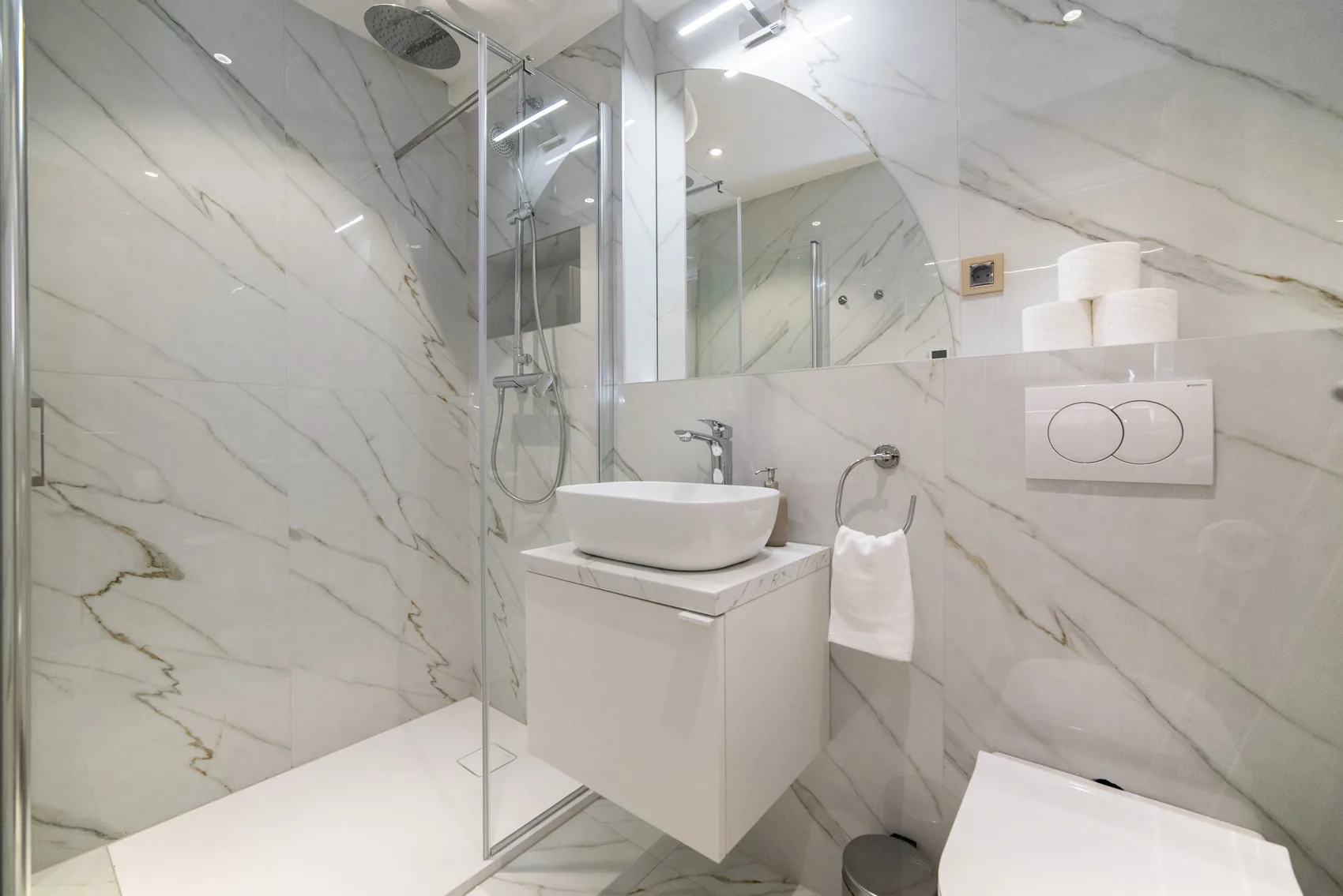 Superior Studio, Apartman 9, Kupaonica, Good Grace Apartments Zagreb